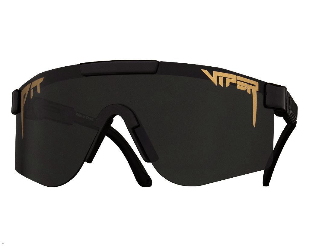 Pit Viper The Exec Double Wide Sunglasses Black | UK GPQDEU-197