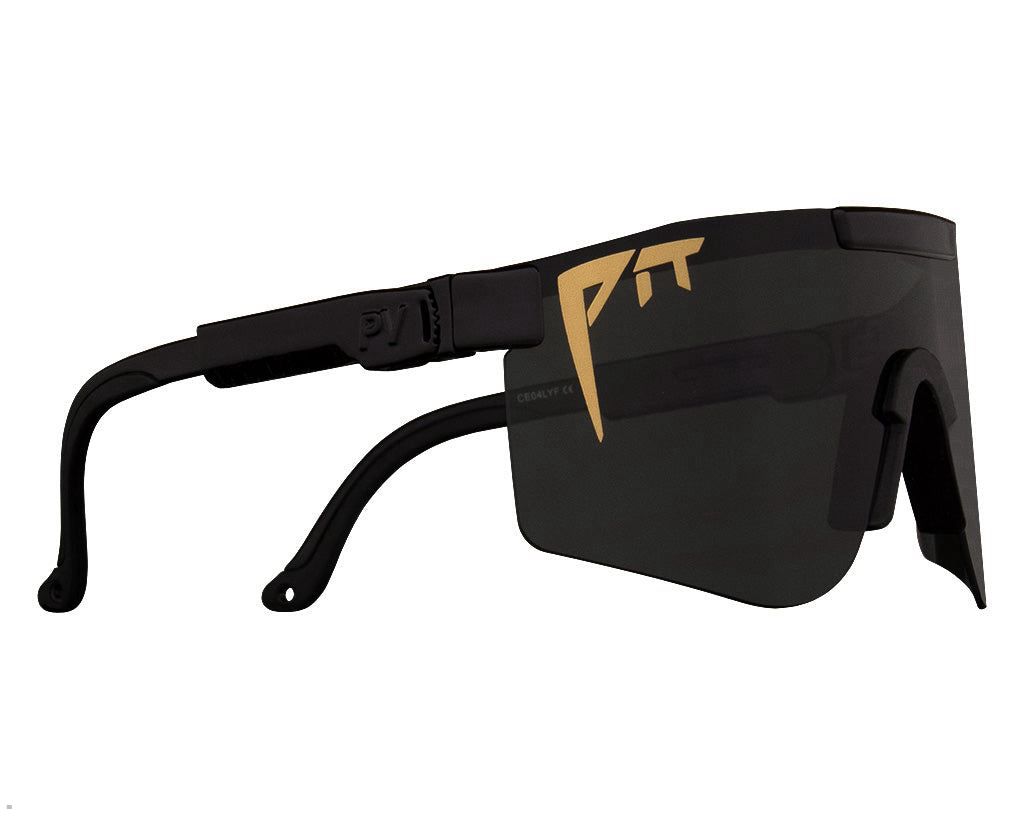 Pit Viper The Exec Double Wide Sunglasses Black | UK GPQDEU-197