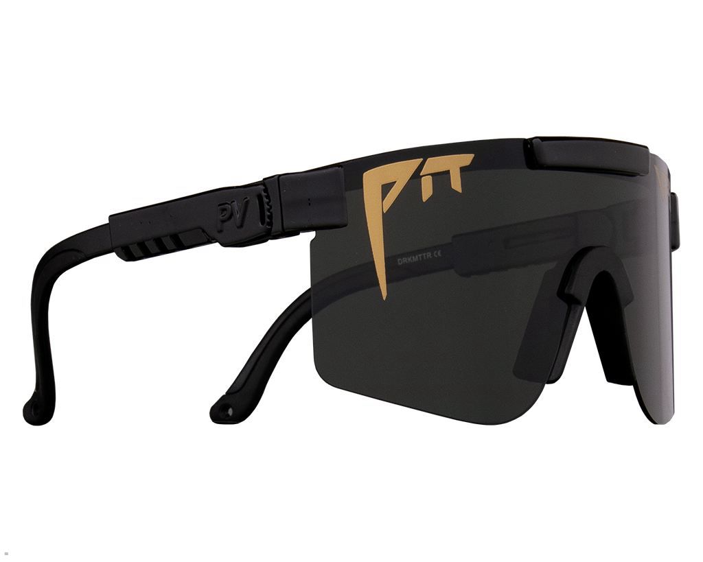 Pit Viper The Exec Sunglasses Black | UK OFZIWQ-294