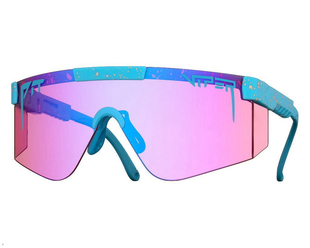 Pit Viper The Free Range Climax 2000s Sunglasses Blue | UK XYQPNS-957