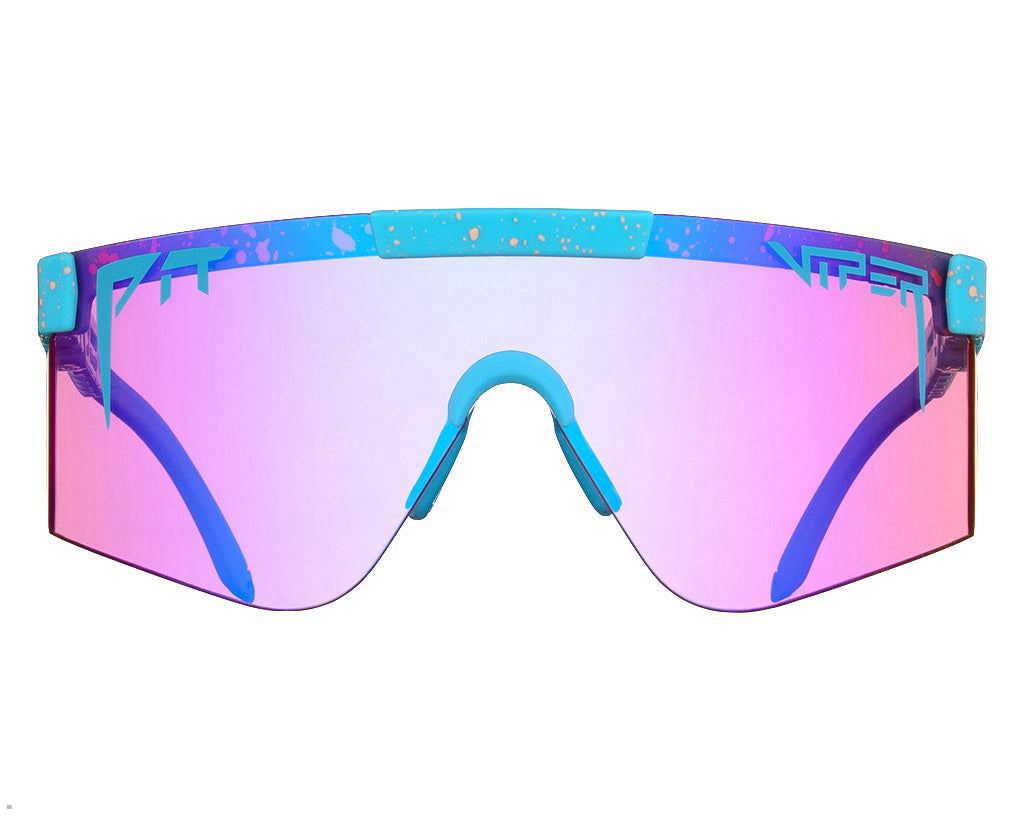 Pit Viper The Free Range Climax 2000s Sunglasses Blue | UK XYQPNS-957