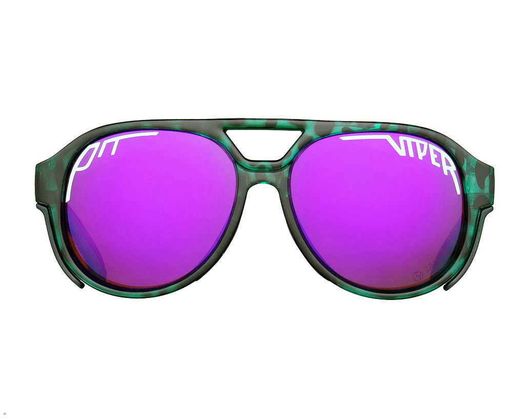 Pit Viper The Galapagos Sunset Exciters Sunglasses Green | UK JVANOE-150