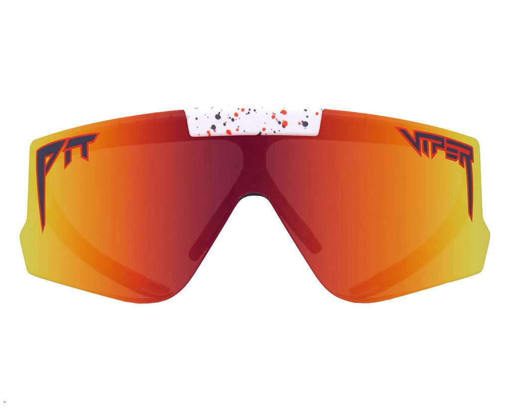 Pit Viper The Heater Flip-Offs Sunglasses White | UK QEHBIJ-507