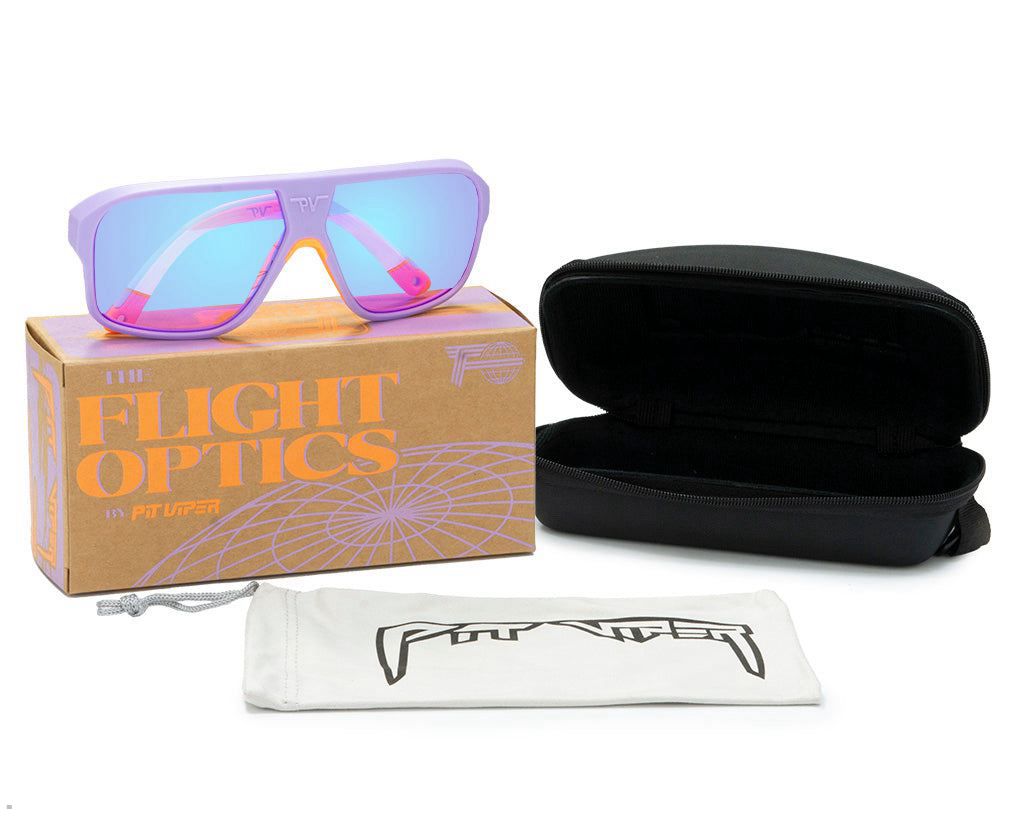 Pit Viper The High Speed Off Road II Flight Optics Sunglasses Purple | UK HOSPVT-524