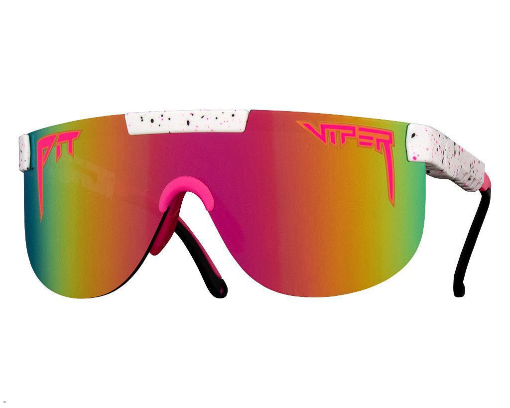 Pit Viper The High Tai'd Ellipticals Sunglasses White | UK JLGPVM-456