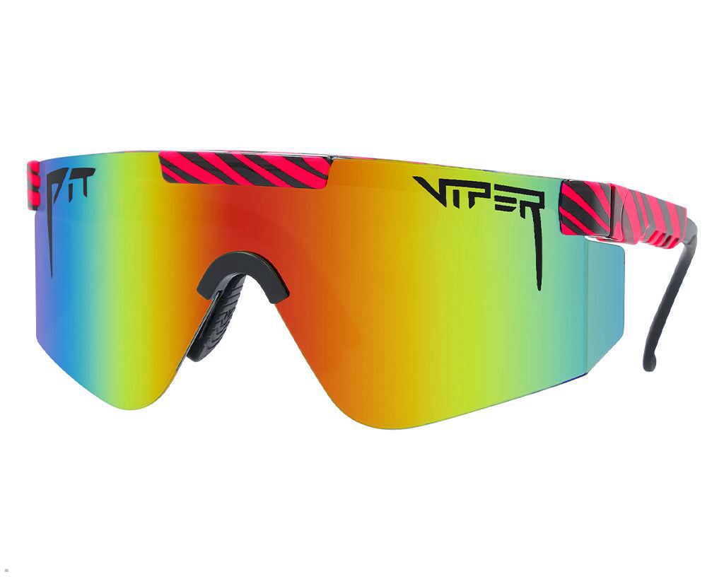 Pit Viper The Hot Tropics 2000s Sunglasses Red | UK BWNOFM-059