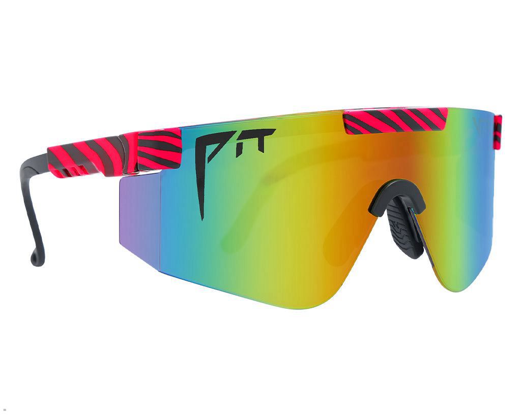 Pit Viper The Hot Tropics 2000s Sunglasses Red | UK BWNOFM-059