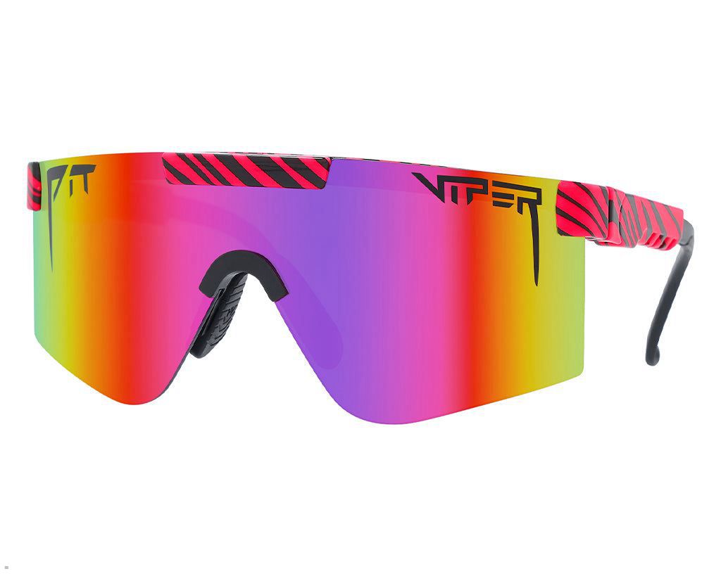 Pit Viper The Hot Tropics Polarized 2000s Sunglasses Red | UK ONHFWL-076