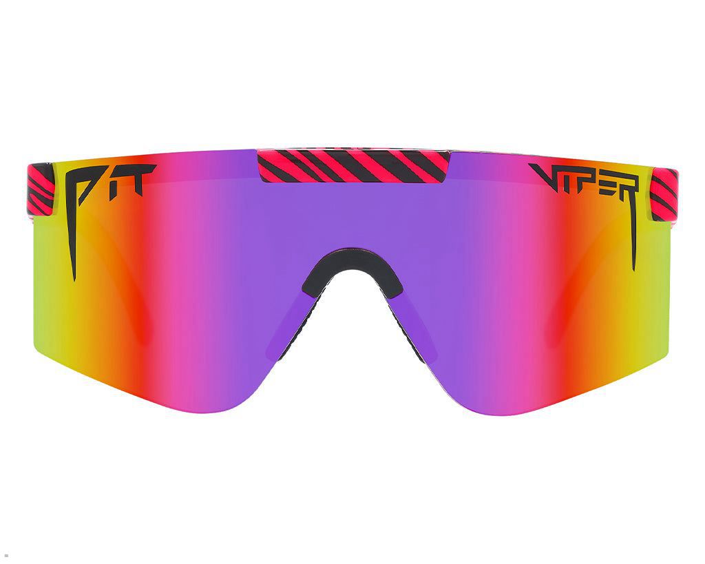 Pit Viper The Hot Tropics Polarized 2000s Sunglasses Red | UK ONHFWL-076