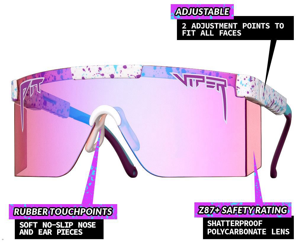 Pit Viper The Jetski Climax Intimidators Sunglasses Pink | UK FMAURW-281