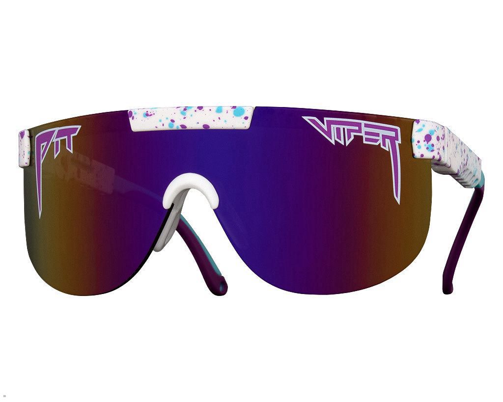 Pit Viper The Jetski Ellipticals Sunglasses White | UK WRMLPX-182