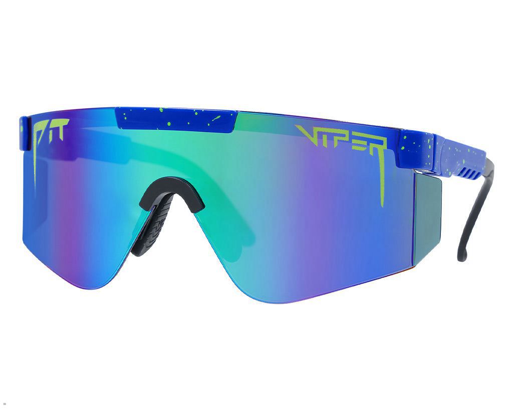 Pit Viper The Leonardo 2000s Sunglasses Blue | UK XCSOMY-413