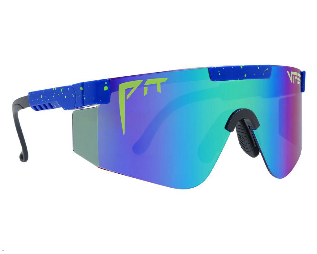 Pit Viper The Leonardo 2000s Sunglasses Blue | UK XCSOMY-413