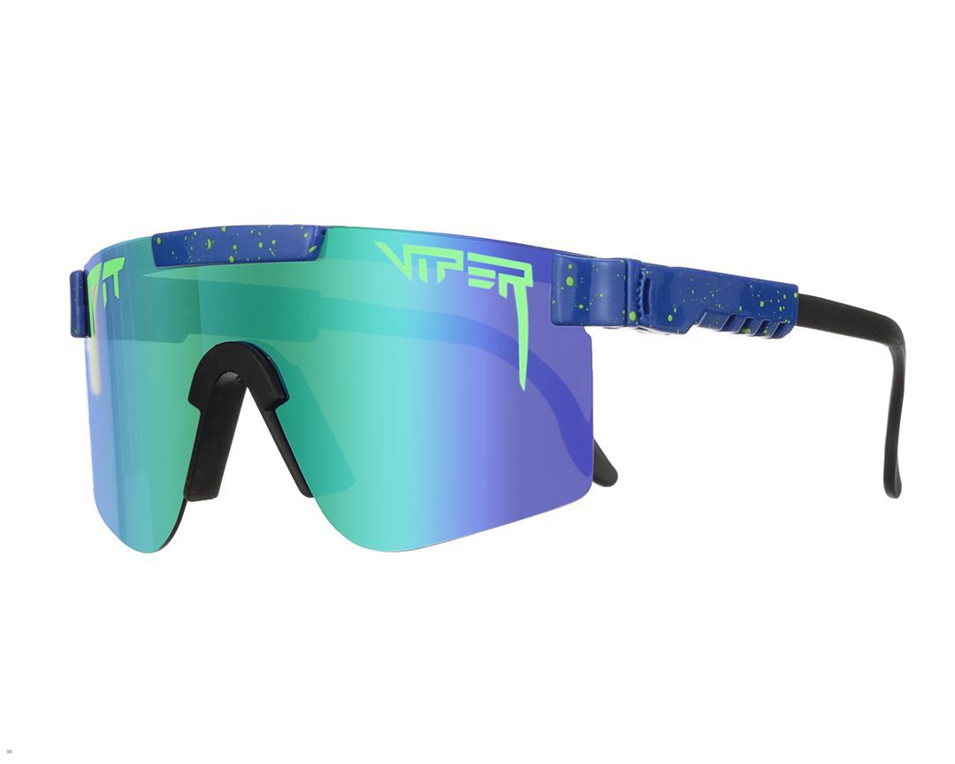 Pit Viper The Leonardo Polarized Sunglasses Blue | UK OHMIDK-284