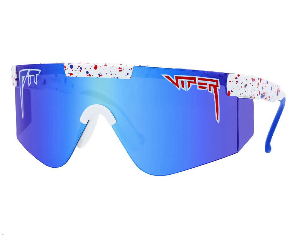 Pit Viper The Merika 2000s Sunglasses White | UK GQJBFU-895