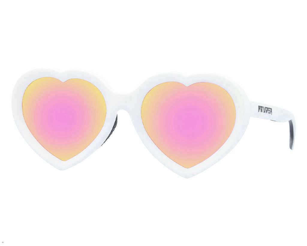 Pit Viper The Miami Nights Admirer Sunglasses White | UK FVSHNO-190