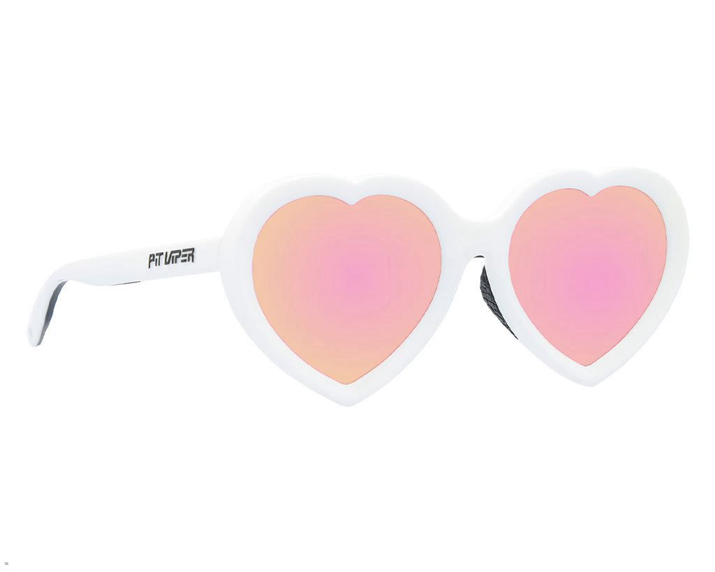 Pit Viper The Miami Nights Admirer Sunglasses White | UK FVSHNO-190