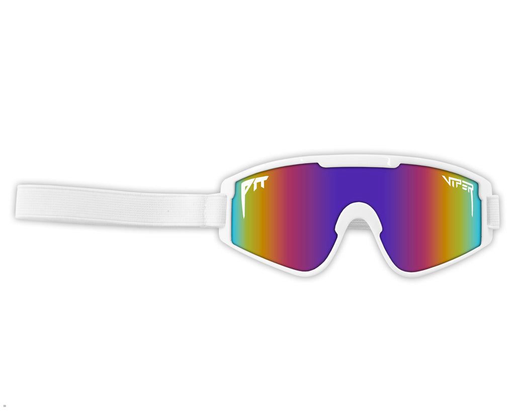 Pit Viper The Miami Nights Baby Vipes Sunglasses White | UK WJVOUP-016