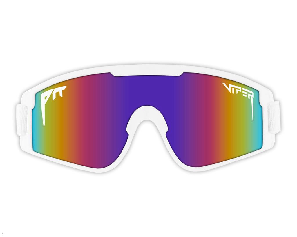 Pit Viper The Miami Nights Baby Vipes Sunglasses White | UK WJVOUP-016