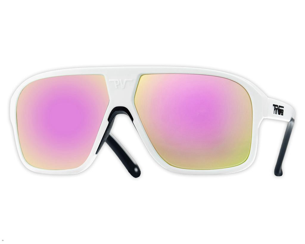 Pit Viper The Miami Nights Flight Optics Sunglasses White | UK EBHFQP-748