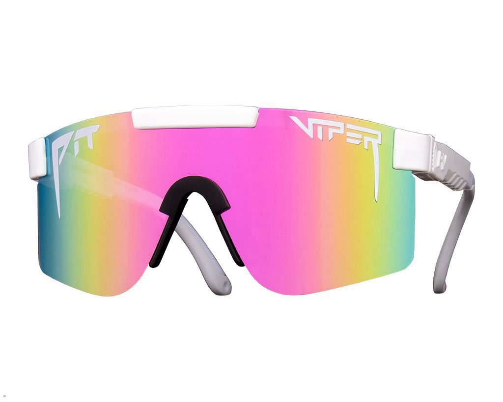 Pit Viper The Miami Nights Sunglasses White | UK ZHGPSW-195