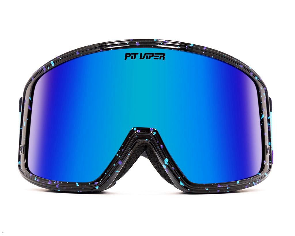 Pit Viper The Midnight Gogglés Grande Sunglasses Blue | UK SNPVOU-159