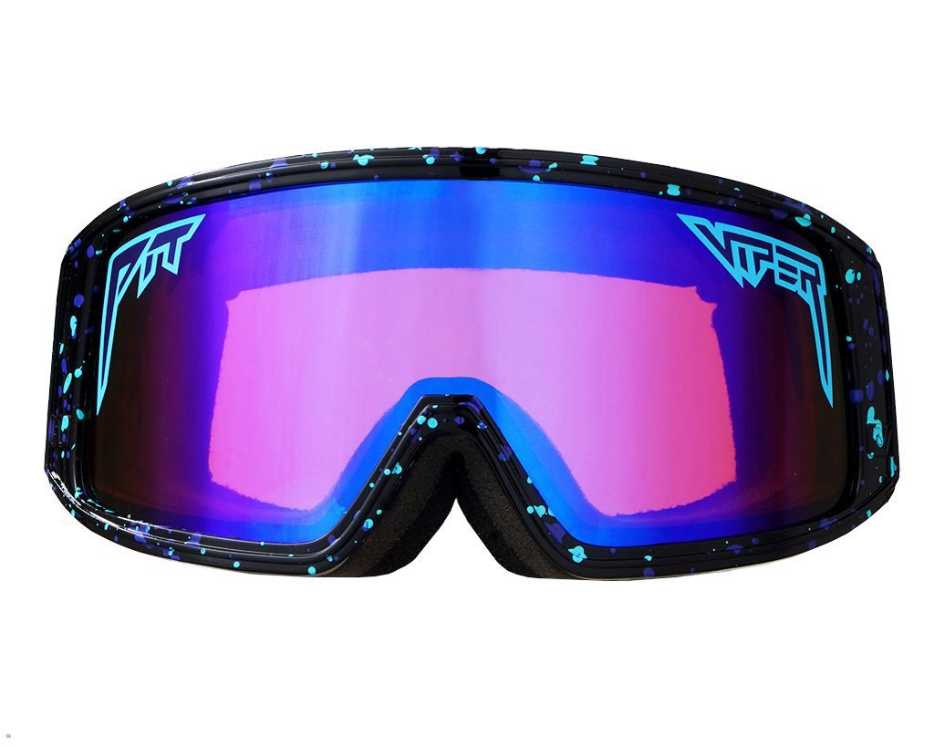 Pit Viper The Midnight Gogglés Sunglasses Blue | UK ZSVRQH-843