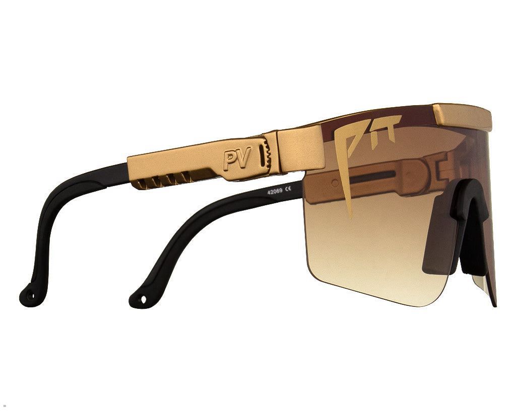 Pit Viper The Money Counters Sunglasses Brown | UK GPUJMH-487