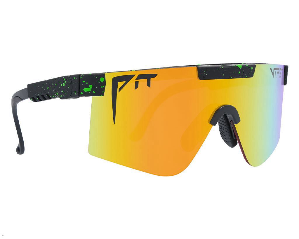 Pit Viper The Monster Bull Polarized 2000s Sunglasses Black | UK LPDTSN-359