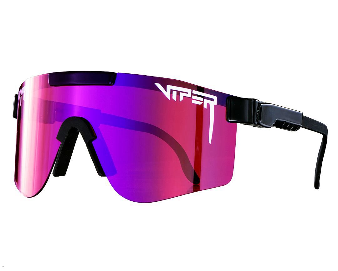 Pit Viper The Mud Slinger Double Wide Sunglasses Purple | UK JMDSRF-593