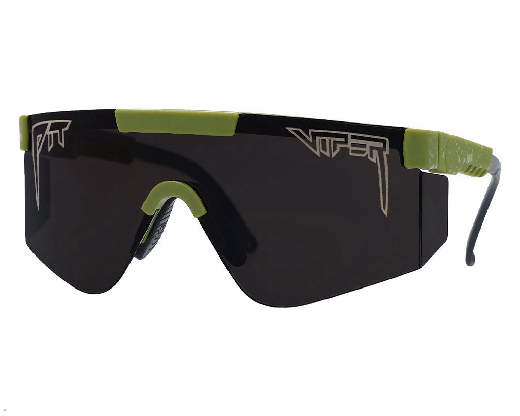 Pit Viper The NJP 2000s Sunglasses Green | UK HWTXBA-927