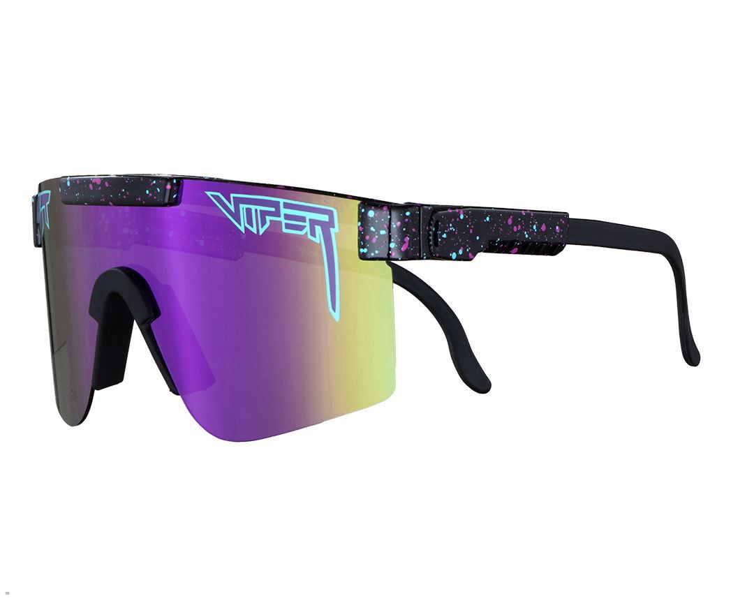 Pit Viper The Night Fall Polarized Sunglasses Black | UK IFYVRG-231