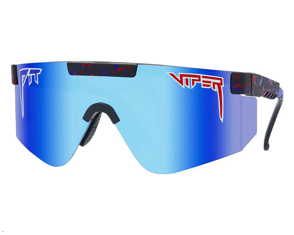 Pit Viper The Peacekeeper 2000s Sunglasses Black | UK VTQAEK-716