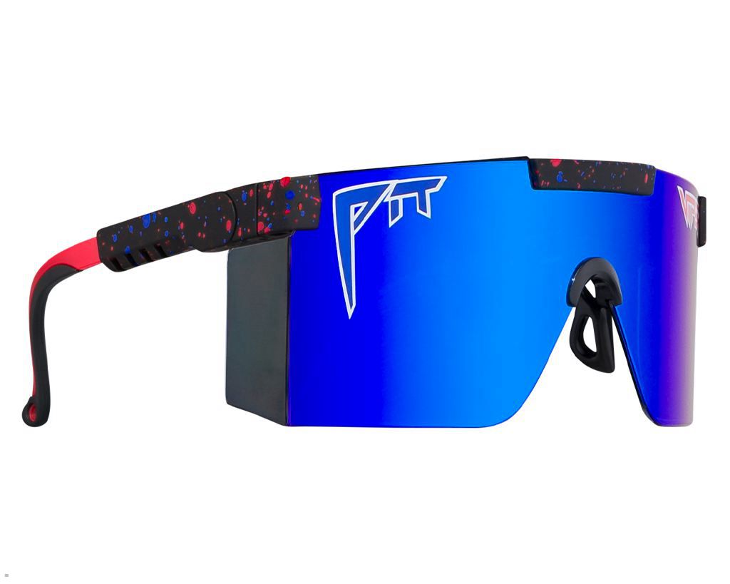 Pit Viper The Peacekeeper Intimidators Sunglasses Blue | UK SHWMPI-769