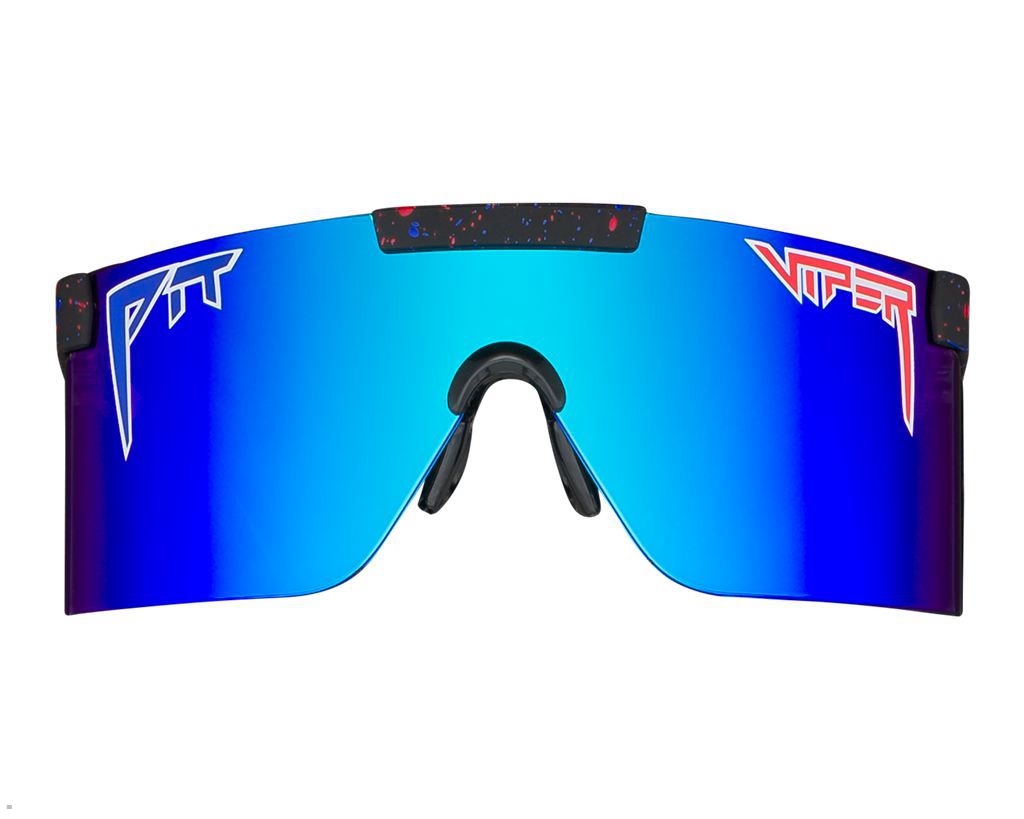 Pit Viper The Peacekeeper Intimidators Sunglasses Blue | UK SHWMPI-769