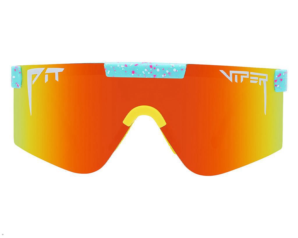 Pit Viper The Playmate Polarized 2000s Sunglasses Turquoise | UK JQKFAV-706