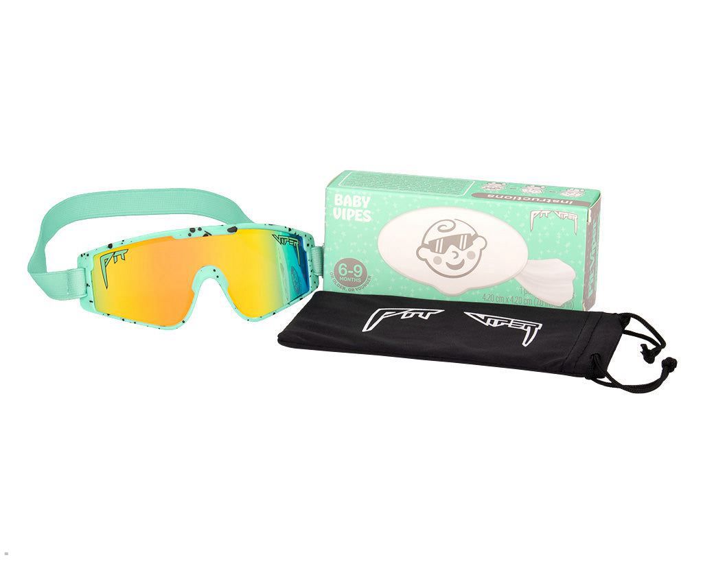 Pit Viper The Poseidon Baby Vipes Sunglasses Turquoise | UK DNFLQC-701