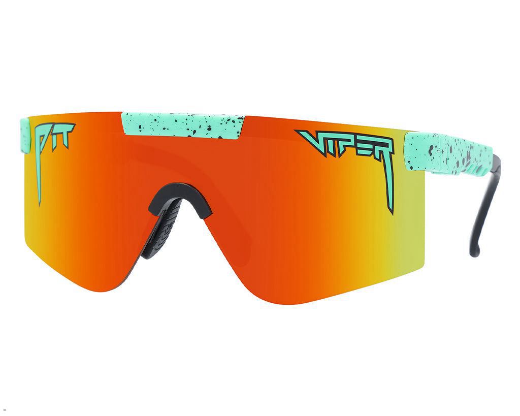 Pit Viper The Poseidon Polarized 2000s Sunglasses Turquoise | UK XSJYMZ-107