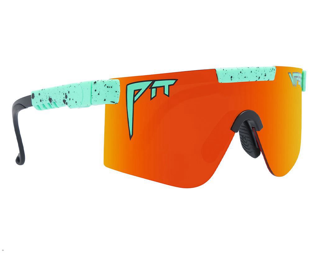 Pit Viper The Poseidon Polarized 2000s Sunglasses Turquoise | UK XSJYMZ-107