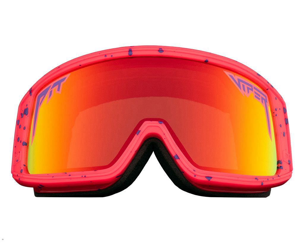 Pit Viper The Radical Gogglés Sunglasses Red | UK GRPOYW-897