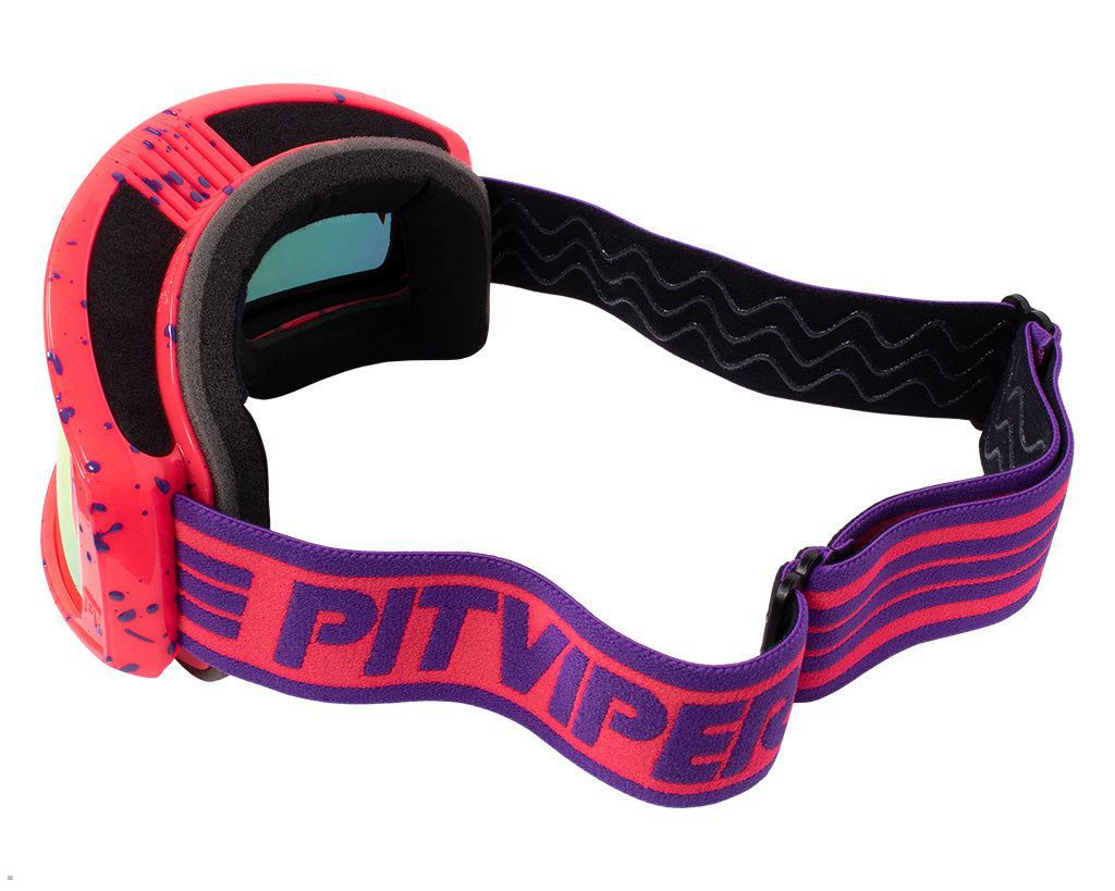 Pit Viper The Radical Gogglés Sunglasses Red | UK GRPOYW-897