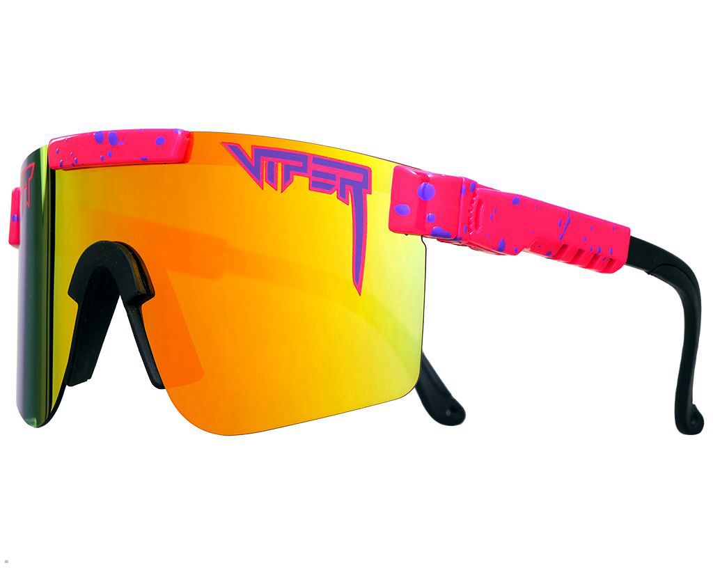 Pit Viper The Radical Polarized Sunglasses Pink | UK FGTRYO-870