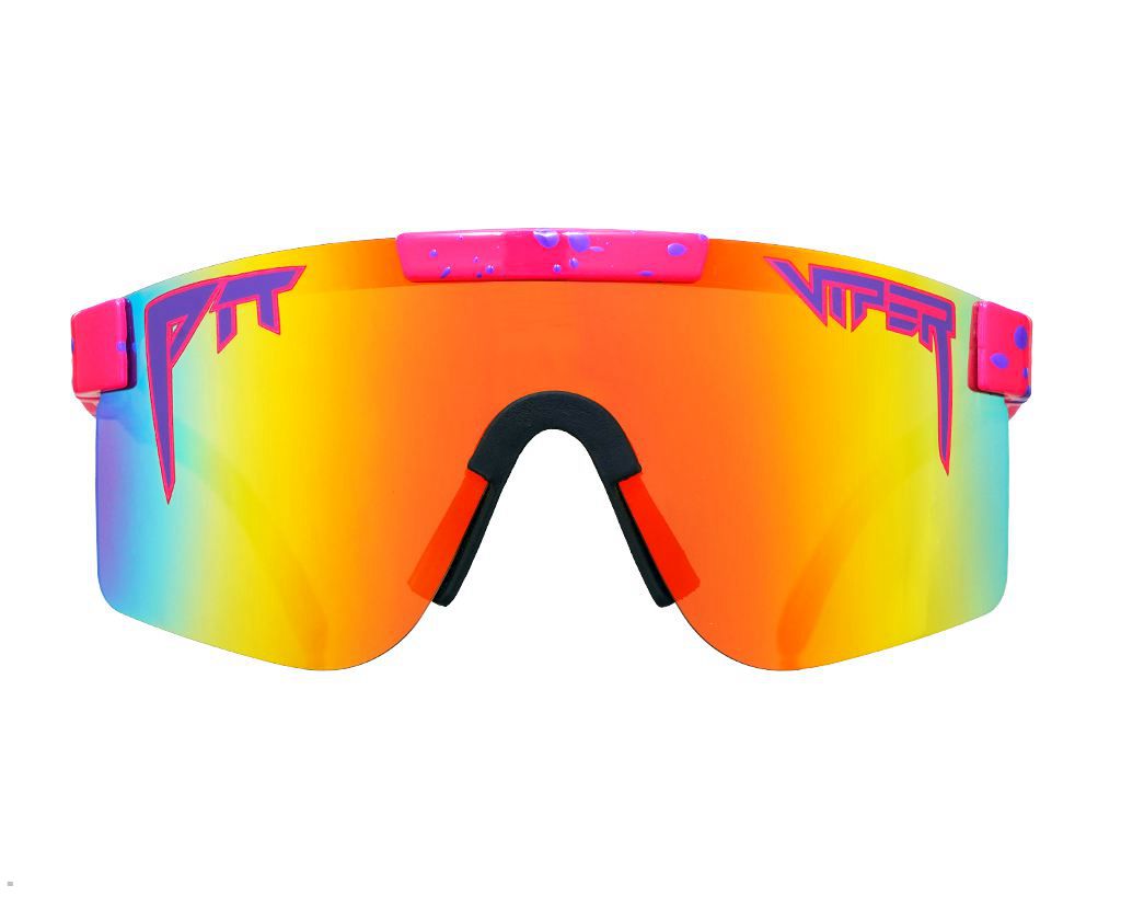 Pit Viper The Radical Polarized Sunglasses Pink | UK FGTRYO-870