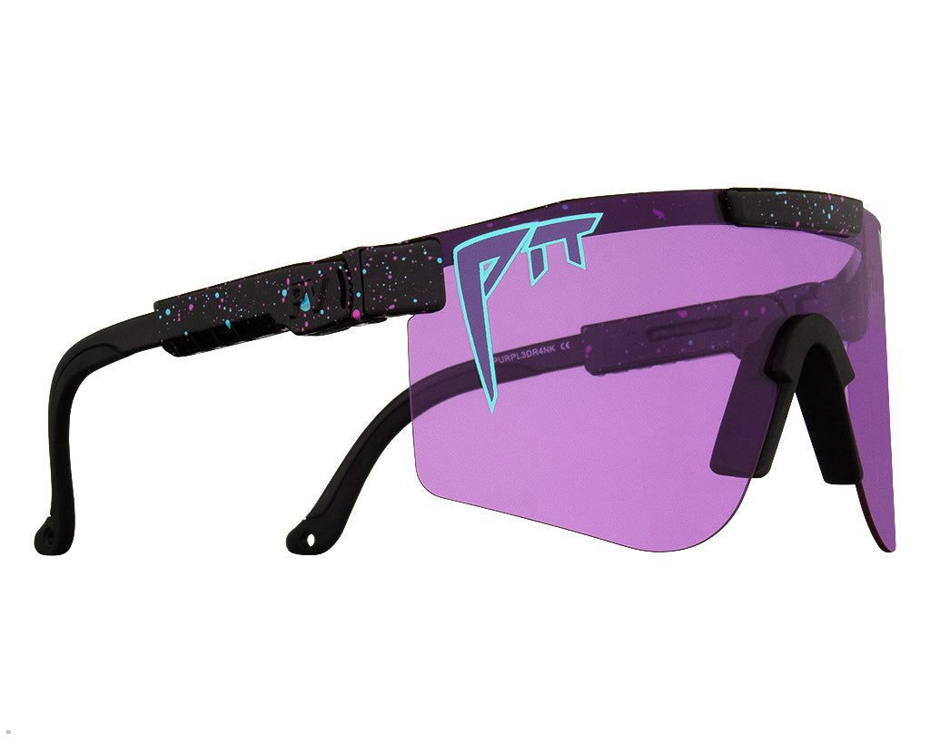 Pit Viper The Reign Double Wide Sunglasses Purple | UK OPTAZW-914