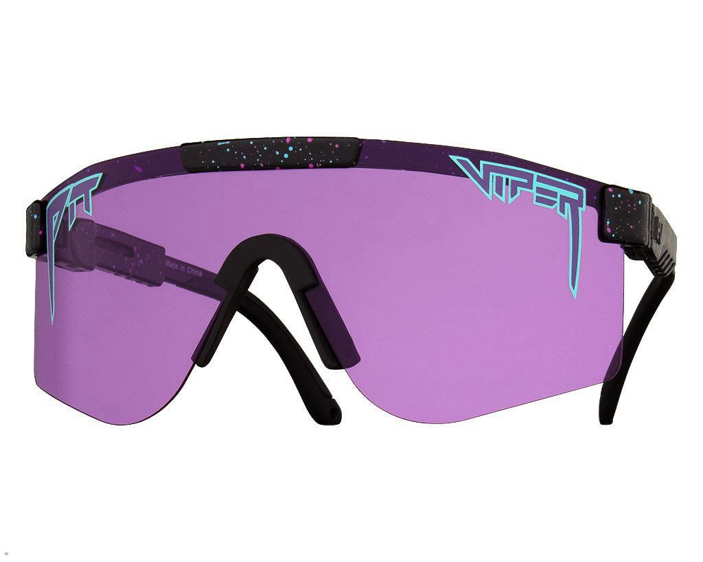 Pit Viper The Reign Double Wide Sunglasses Purple | UK OPTAZW-914