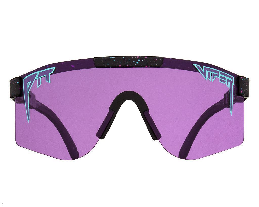 Pit Viper The Reign Double Wide Sunglasses Purple | UK OPTAZW-914