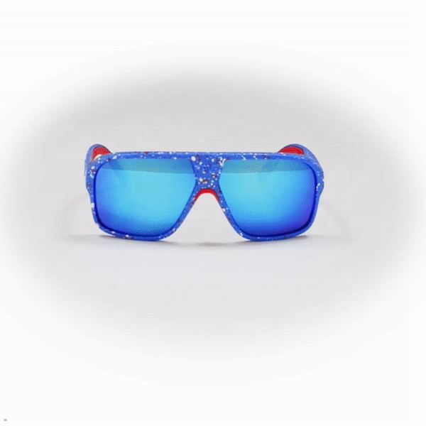 Pit Viper The Ribbon Flight Optics Sunglasses Blue | UK NWQDSB-259