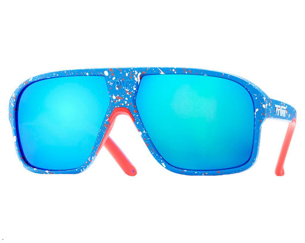 Pit Viper The Ribbon Flight Optics Sunglasses Blue | UK NWQDSB-259