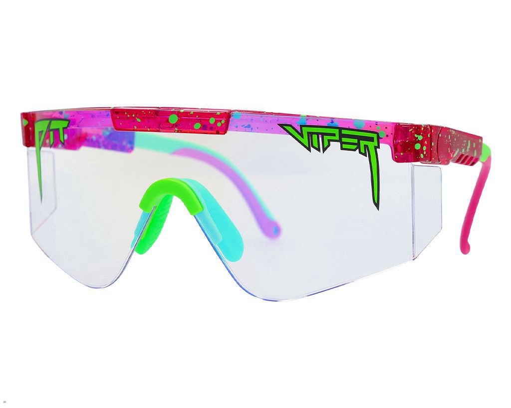 Pit Viper The Sandia Blaster 2000s Sunglasses Red | UK CSKHLG-674