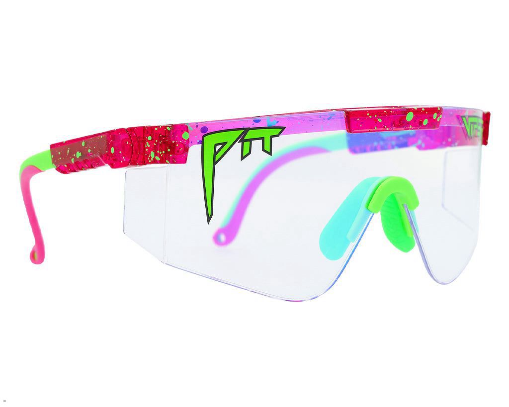 Pit Viper The Sandia Blaster 2000s Sunglasses Red | UK CSKHLG-674